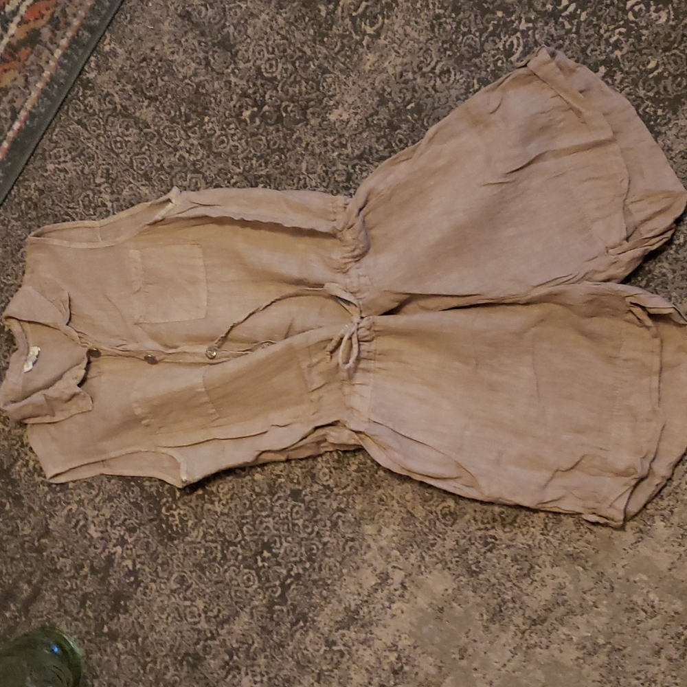 Marisa & Marie 100% linen romper